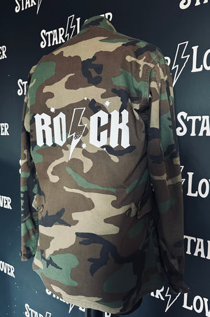 Vintage Camo Rock Jacket