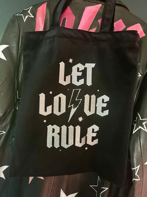 Velvet tote bag