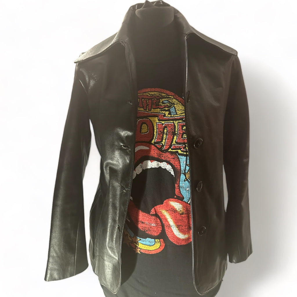 70s Vintage leather jacket