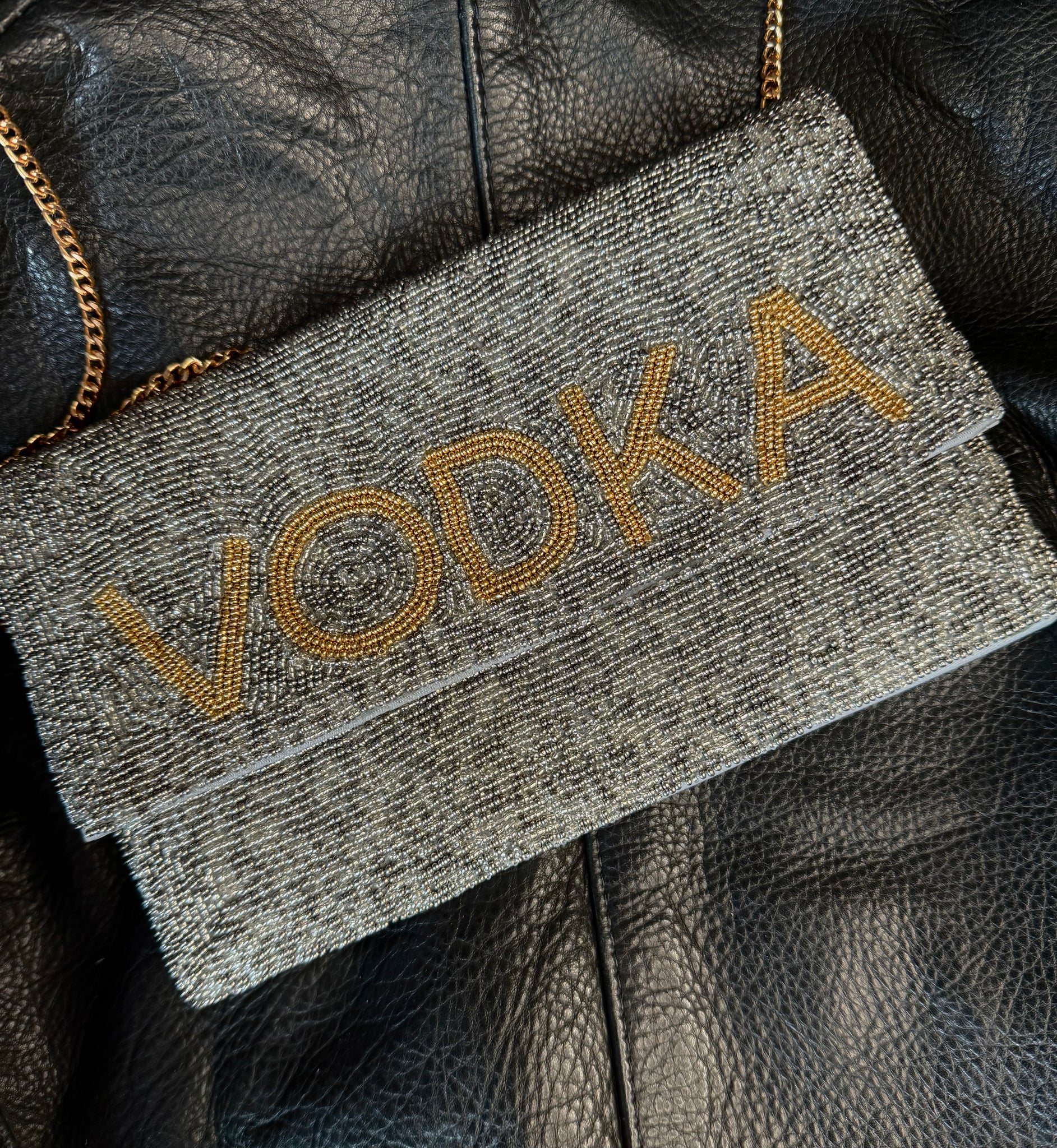 Vodka Beaded Bag