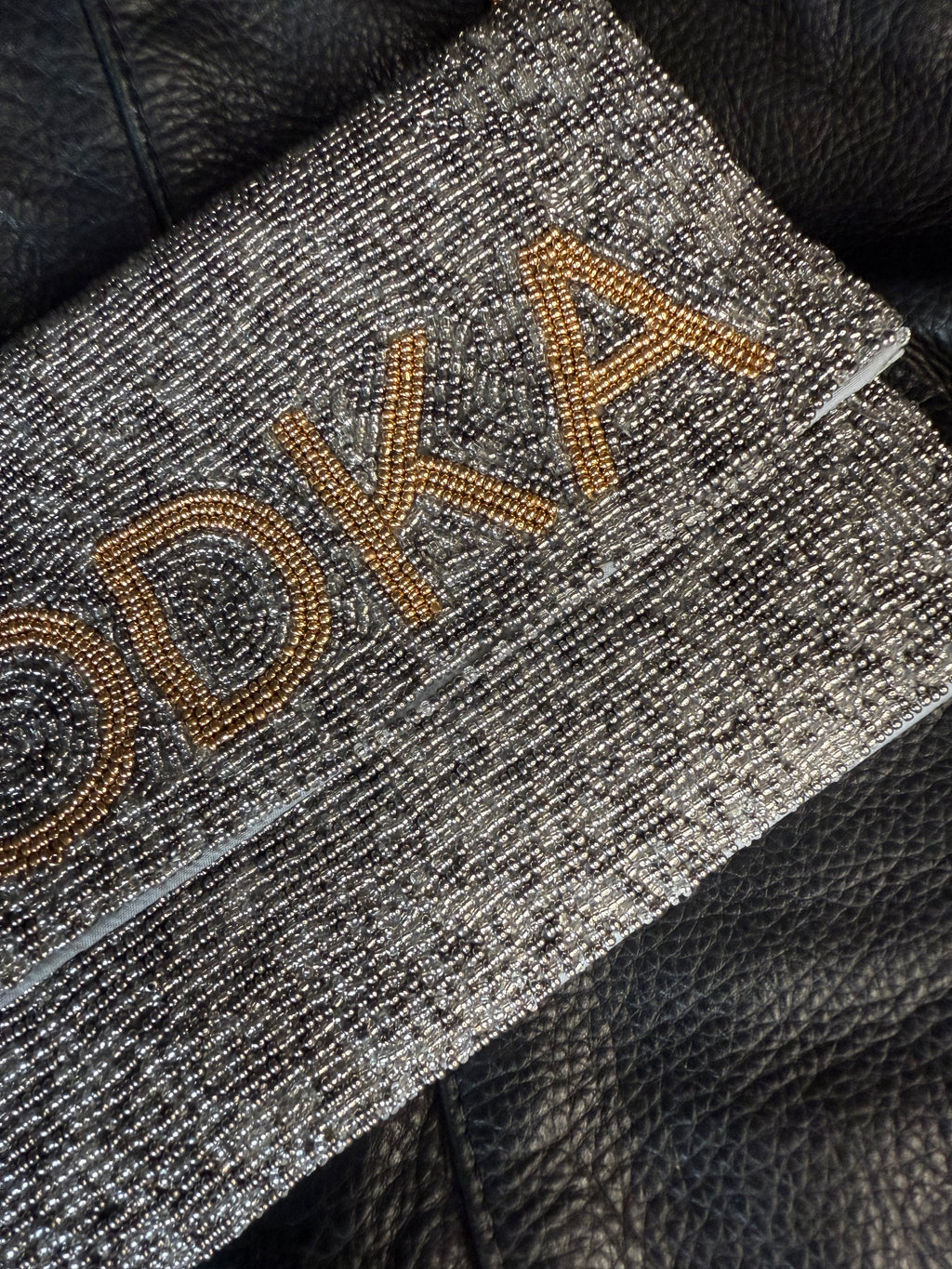 Vodka Beaded Bag