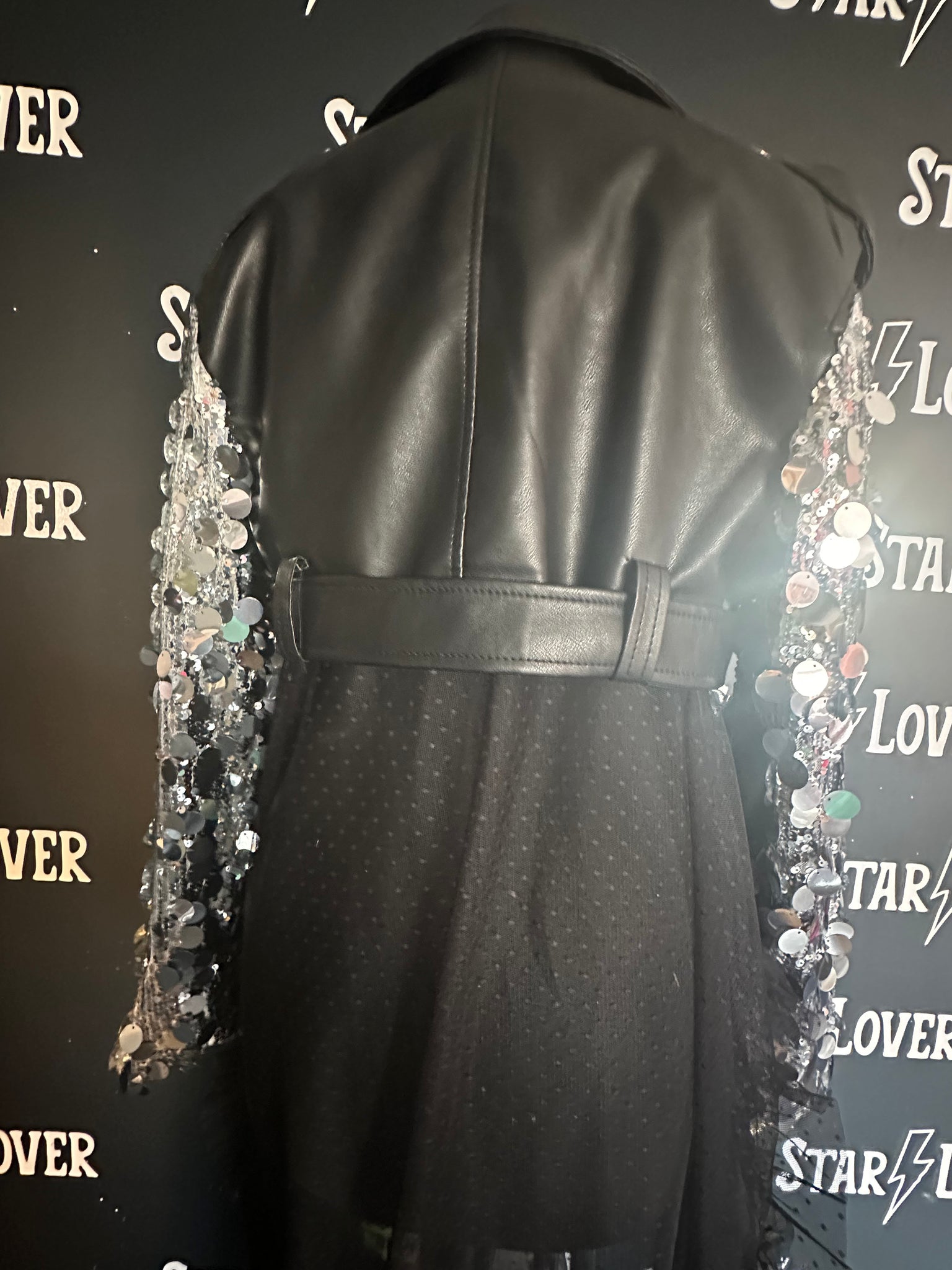 Galaxy biker jacket