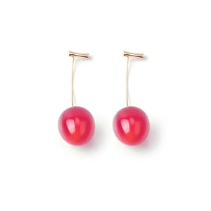 Juicy cherry earrings