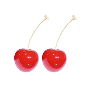 Juicy cherry earrings