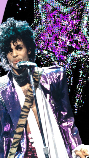 Purple Rain sequin jacket