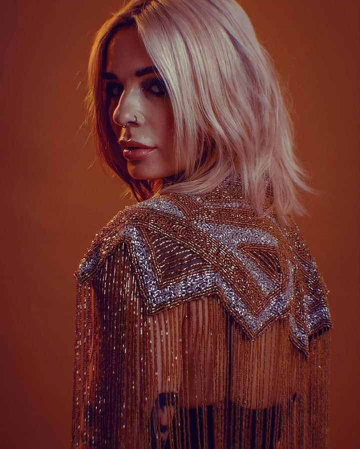 ‘Venus’ Beaded Cape
