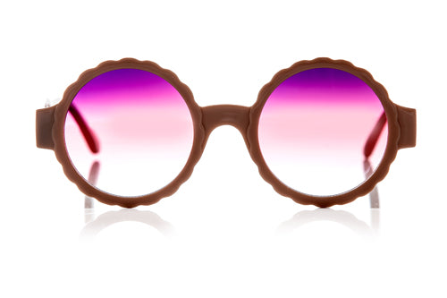 'Janice' Round Sunglasses