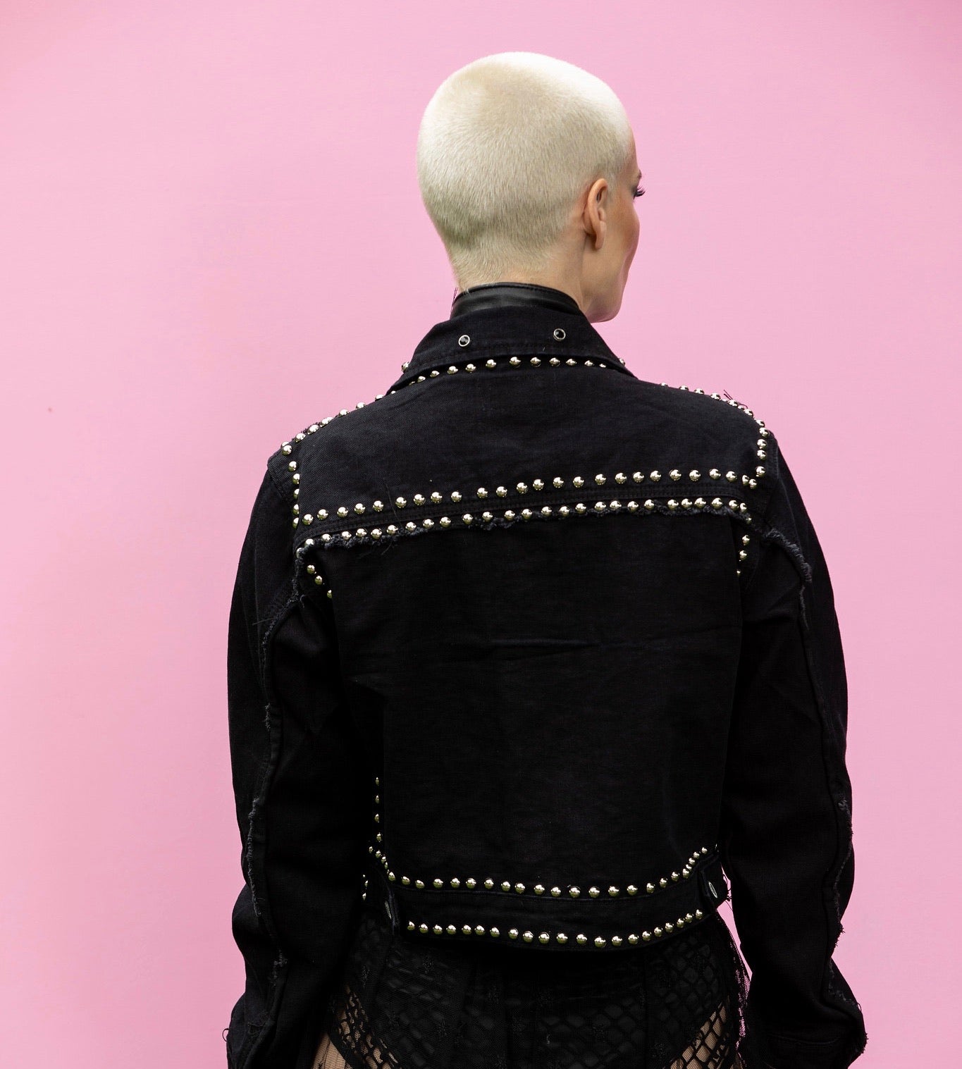Beau Black denim jacket