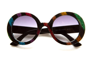 Orbit round , 60s inspired Sunglasses