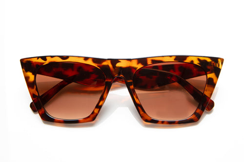 Atomic cat eye sunglasses