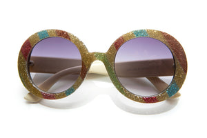 Orbit round , 60s inspired Sunglasses