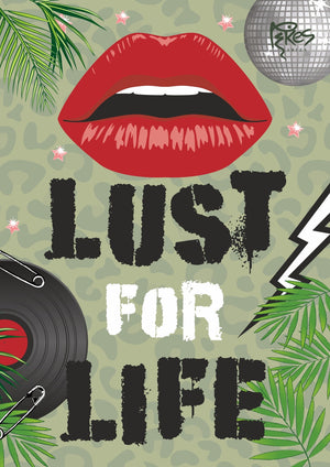 Starlover x Pikes ‘Lust For Life’ Print