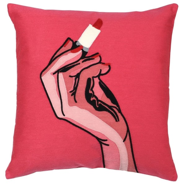 Red Lipstick Cushion Cover